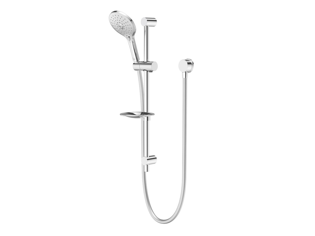 Web 1200x900 Posh Domaine Rail Shower 3 Functions Chrome 4 Star