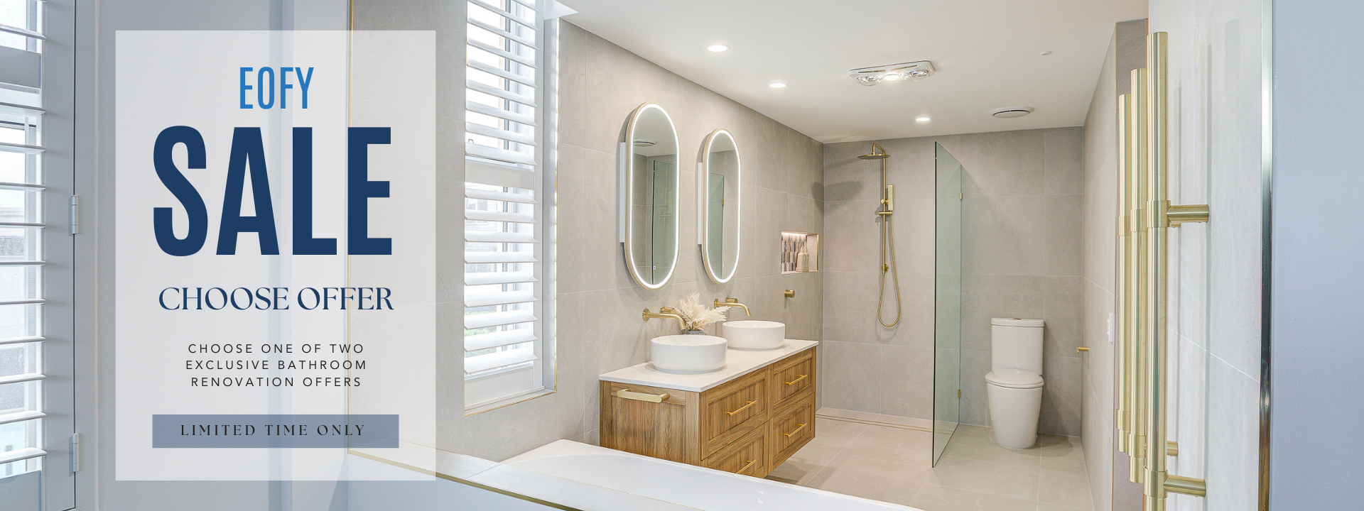 Capital Bathrooms EOFY offer 2025